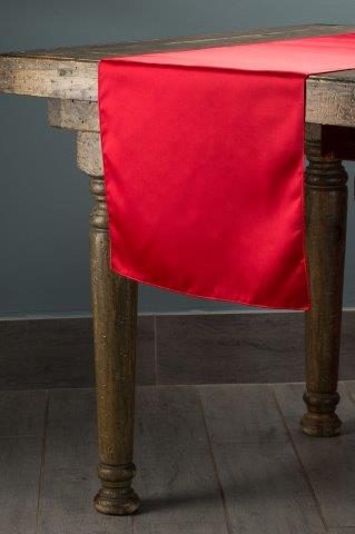 Matte Lamour Red table runner